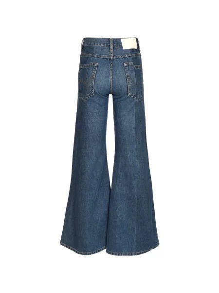 Lepršave traperice E.l.v Denim lepršave plava