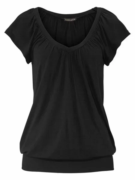 LASCANA Tricou negru