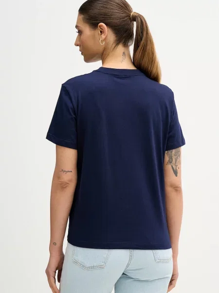Tričko Calvin Klein Jeans tmavomodrá
