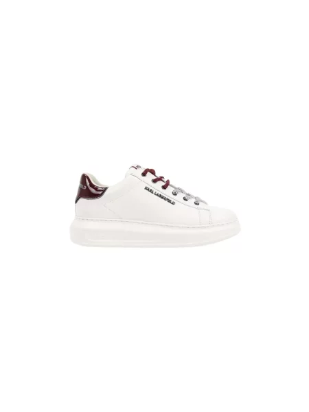 Karl Lagerfeld Kapri sneakersy skórzane białe