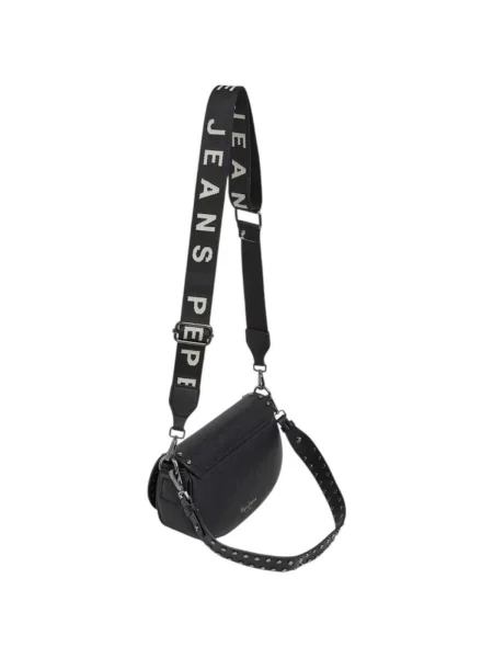 Geanta crossbody Pepe Jeans negru