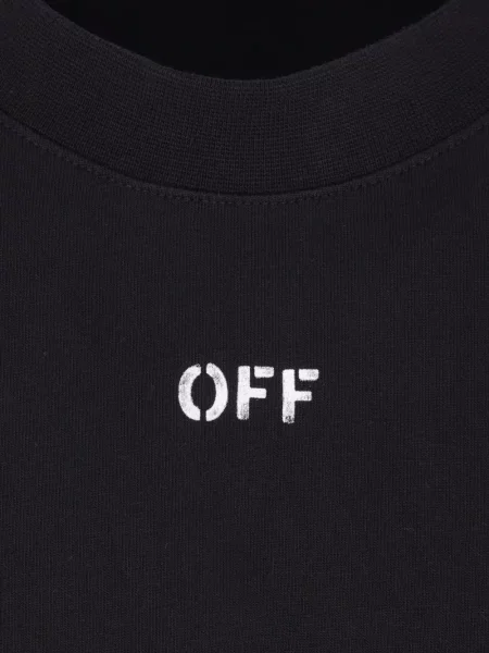 Tricou Off-white scurt alb