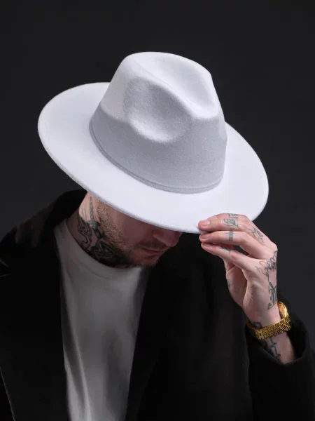 Шляпа Without белая