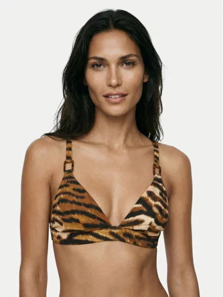 Chantelle Góra od bikini Vita brązowy