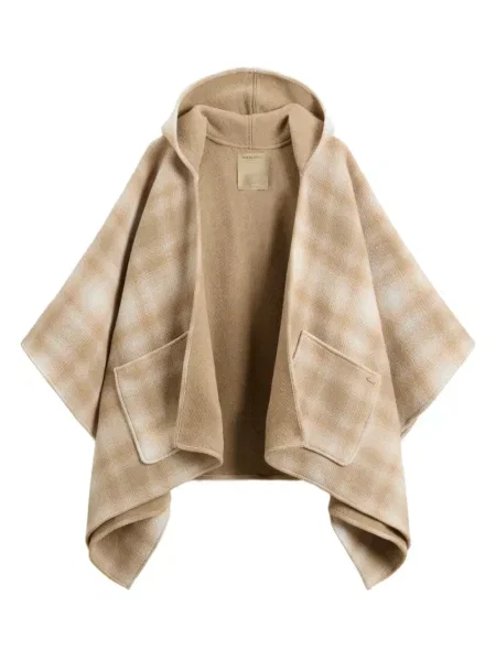 Palton Woolrich în carouri cu glugă