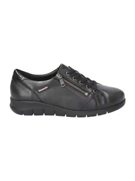 Sneakersy Mephisto skórzane czarne