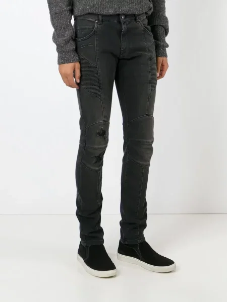 Слаб дънки skinny fit Pierre Balmain черно