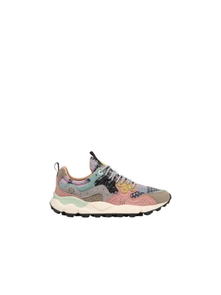 Sneakersy Flower Mountain zamszowe w kwiatki