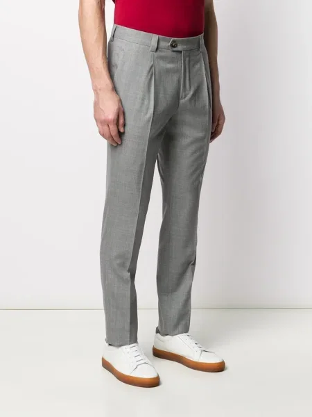 Kalhoty Brunello Cucinelli šedé