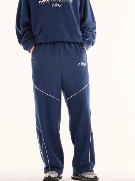 Махрові спортивні штани New Balance сині