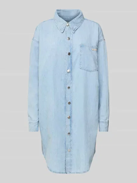Calvin Klein Jeans Sukienka jeansowa niebieski