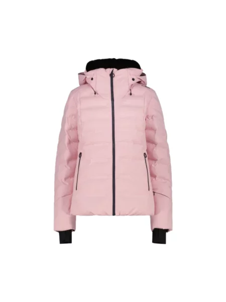 Kurtka z kapturem CMP Aprés Ski Padded róż pastelowy XXS różowa