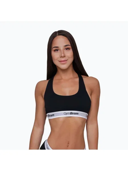 Sportovní podprsenka GymBeam Braletka black černá