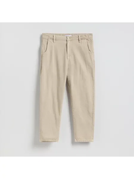 Reserved Džíny jogger fit béžová