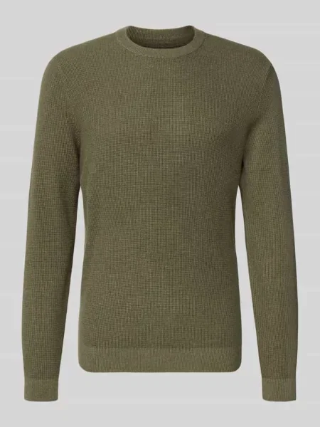 Sweter z dzianiny z prążkowanymi wykończeniami Mcneal