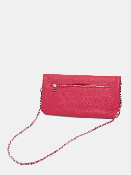 Zadig&Voltaire táska női bőr ROCK GRAINED LEATHER rózsaszín
