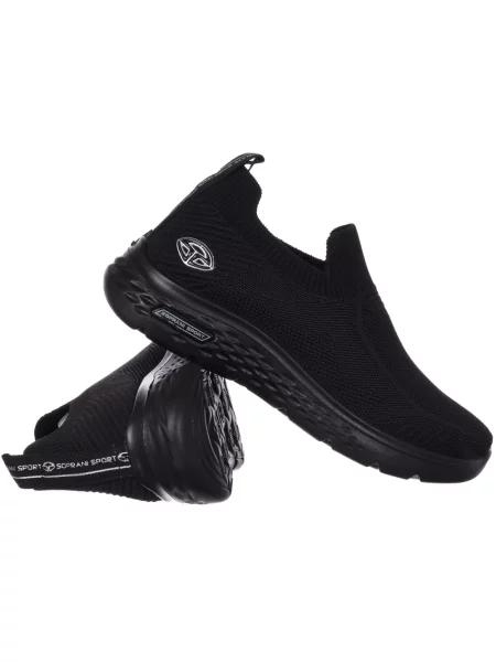 Šľapky Soprani Sport čierna