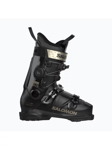 Încălțăminte de schi pentru femei Salomon S/Pro Alpha C Boa 85 W black/dark gray met./light bronze met. negru