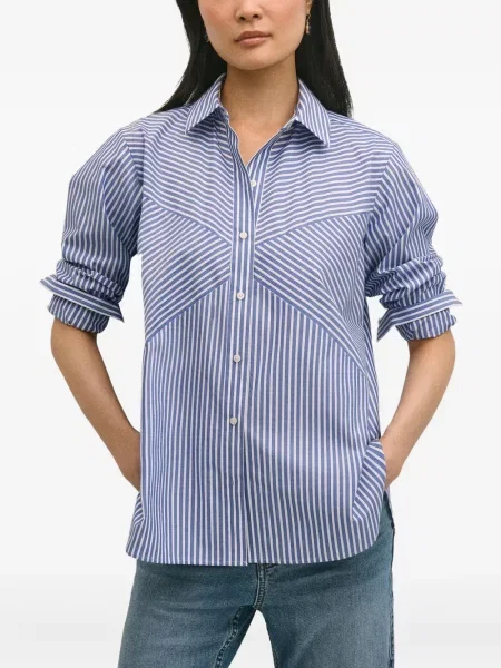 Cămașă Brooks Brothers cu dungi albastru