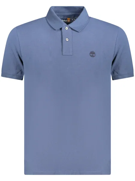 Polo Timberland cu mâneci scurte albastru