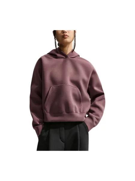 Bluza z kapturem Nike z kapturem fioletowa