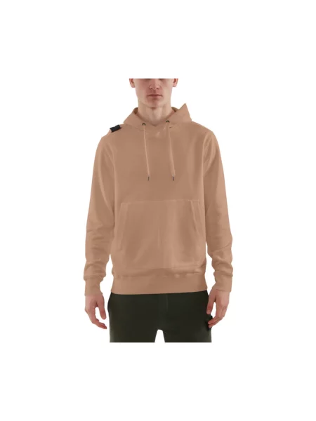 Bluza z kapturem Ma.strum brązowa