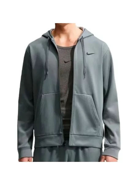 Bluza polarowa Nike polarowa szara