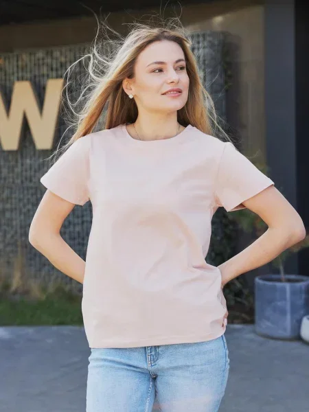 Футболка Umon пудра бавовна/еластан