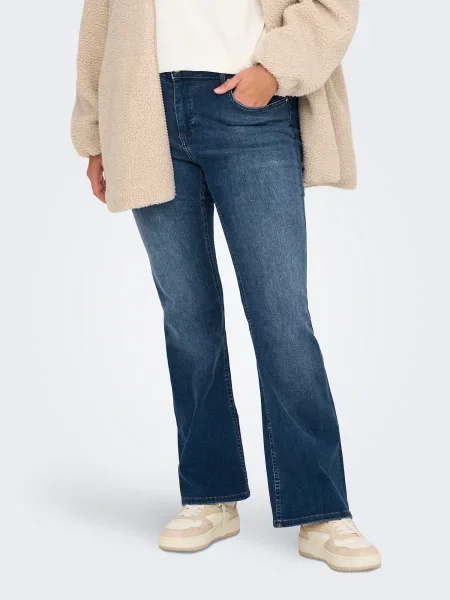 ONLY Carmakoma Jeans CARWILLY' albastru