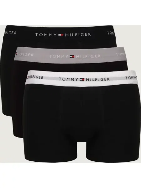 Tommy Hilfiger 3 db-os boxeralsó szett fekete