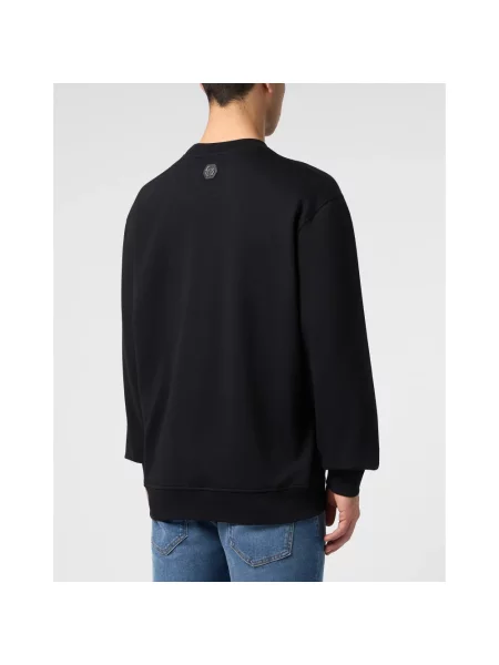 Bluza Philipp Plein z logo czarna