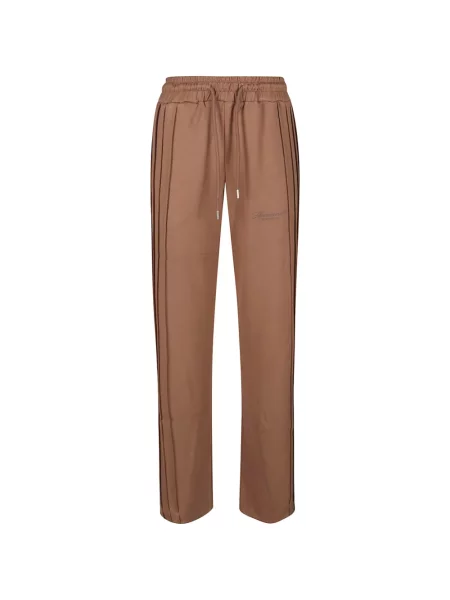 Spodnie Hinnominate w paski brązowe