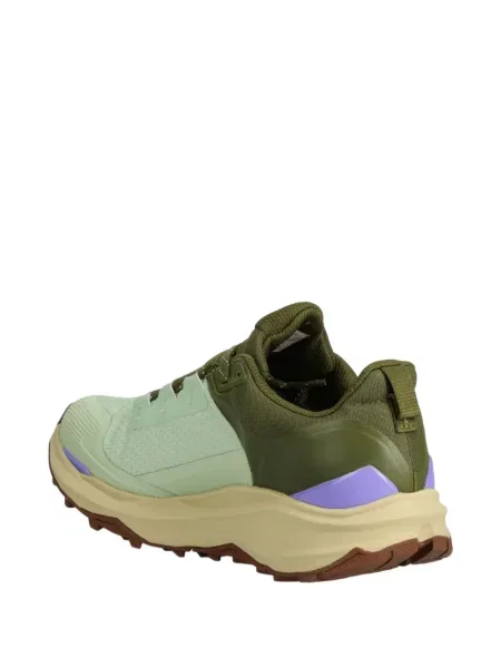 Sneakerși The North Face cu șireturi din dantelă verde