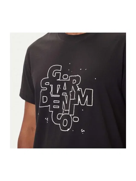 Tricou G-star Raw cu imagine negru