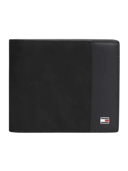 Tommy Hilfiger portfel RFID skórzany czarny