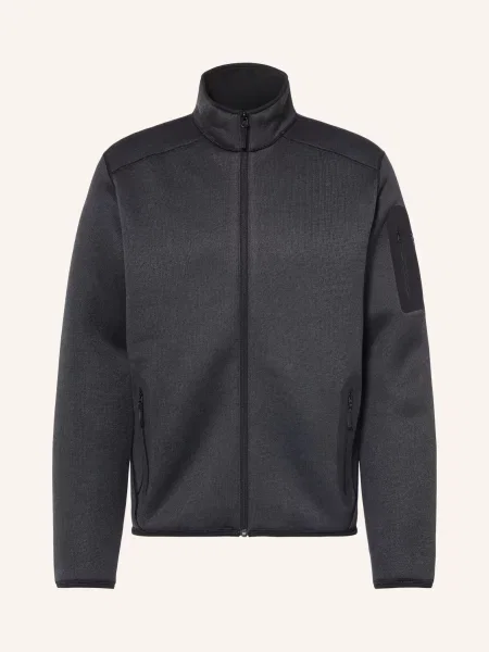 Arc'teryx Pletená Fleecová Mikina Covert černá