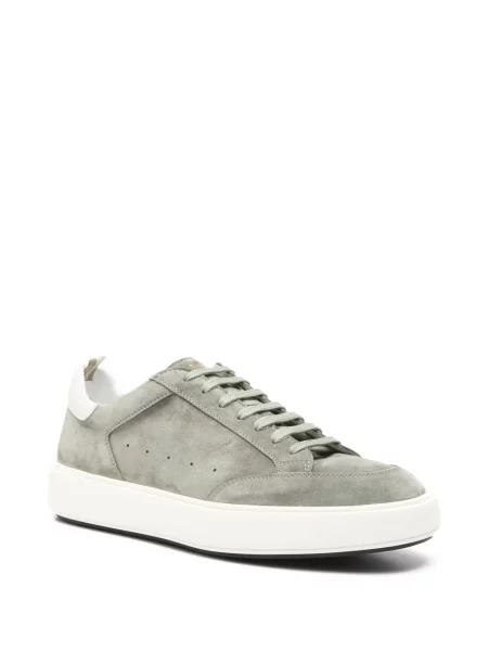 Fűzős csipkés sneaker Officine Creative zöld