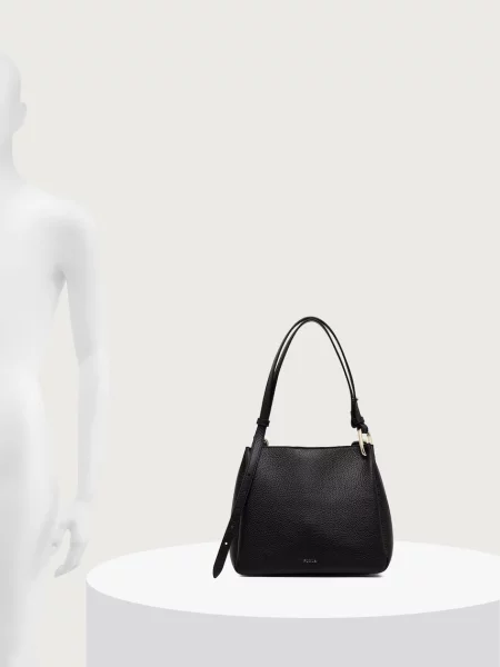 Кожаная сумка шоппер Furla