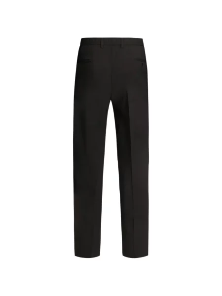 Pantaloni Dolce & Gabbana de lână negru