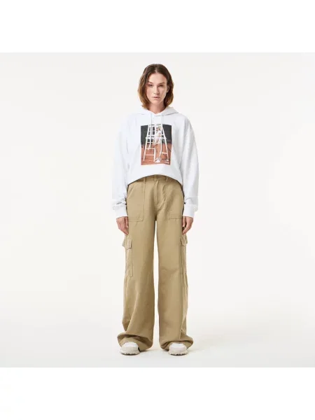 Брюки Lacoste бежевые