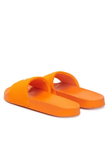 Natikače Tommy Hilfiger Th Script Pool Slide narančasta