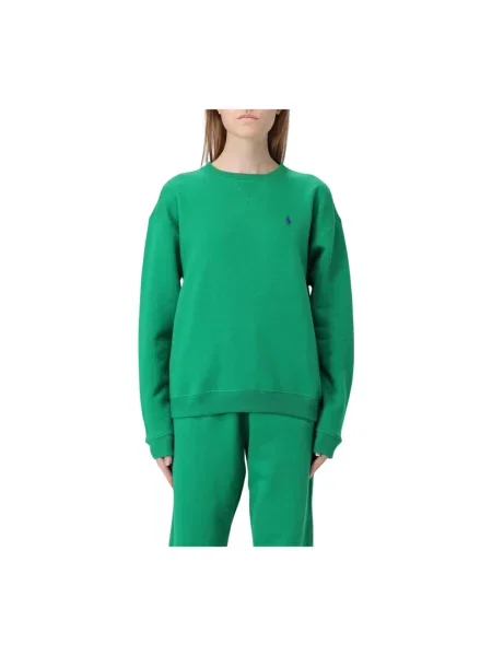 Lniana bluza Polo Ralph Lauren zielona