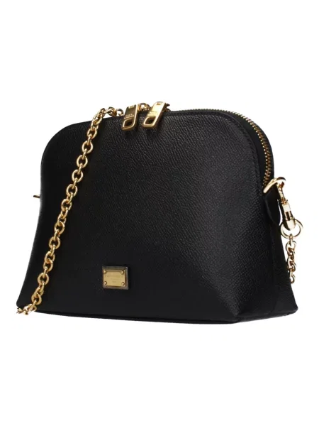Torebka Dolce And Gabbana skórzana czarna