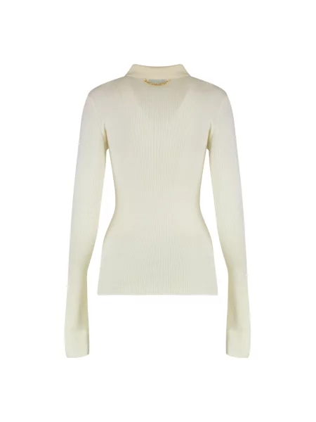 Sweter Elisabetta Franchi biały
