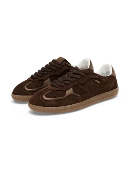 Sneakersy Alohas zamszowe brązowe