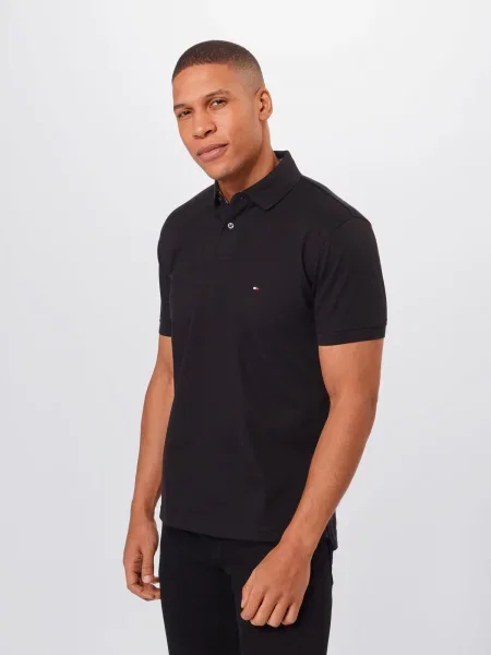 Tricou Tommy Hilfiger Regular Polo Black L negru
