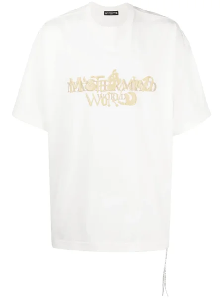 Tricou Mastermind World cu imagine alb