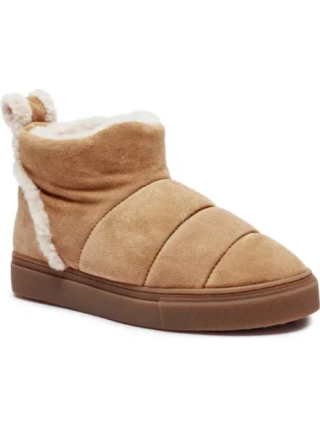 INUIKII Hótaposó Shearling | hasított bőr bézs