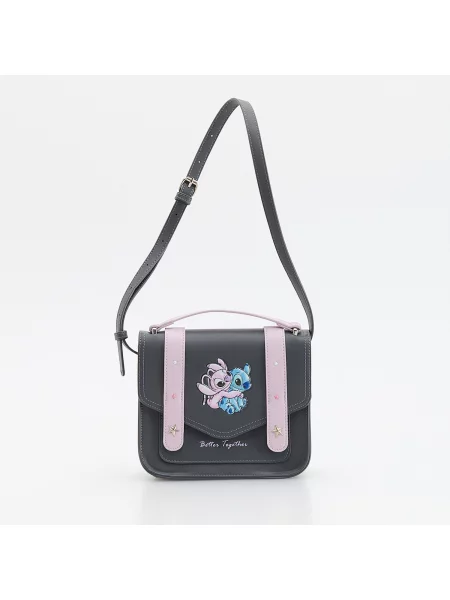 Reserved Kabelka Lilo a Stitch tmavě šedá