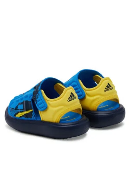 Sandály adidas modré